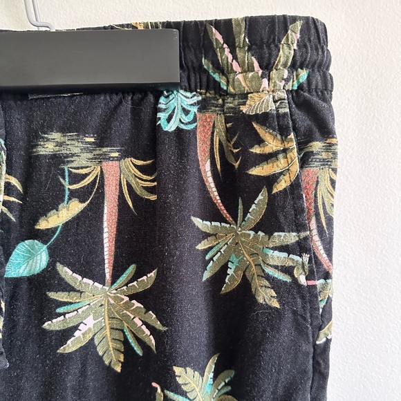 Linen blend wide leg pants - Picture 4 of 6